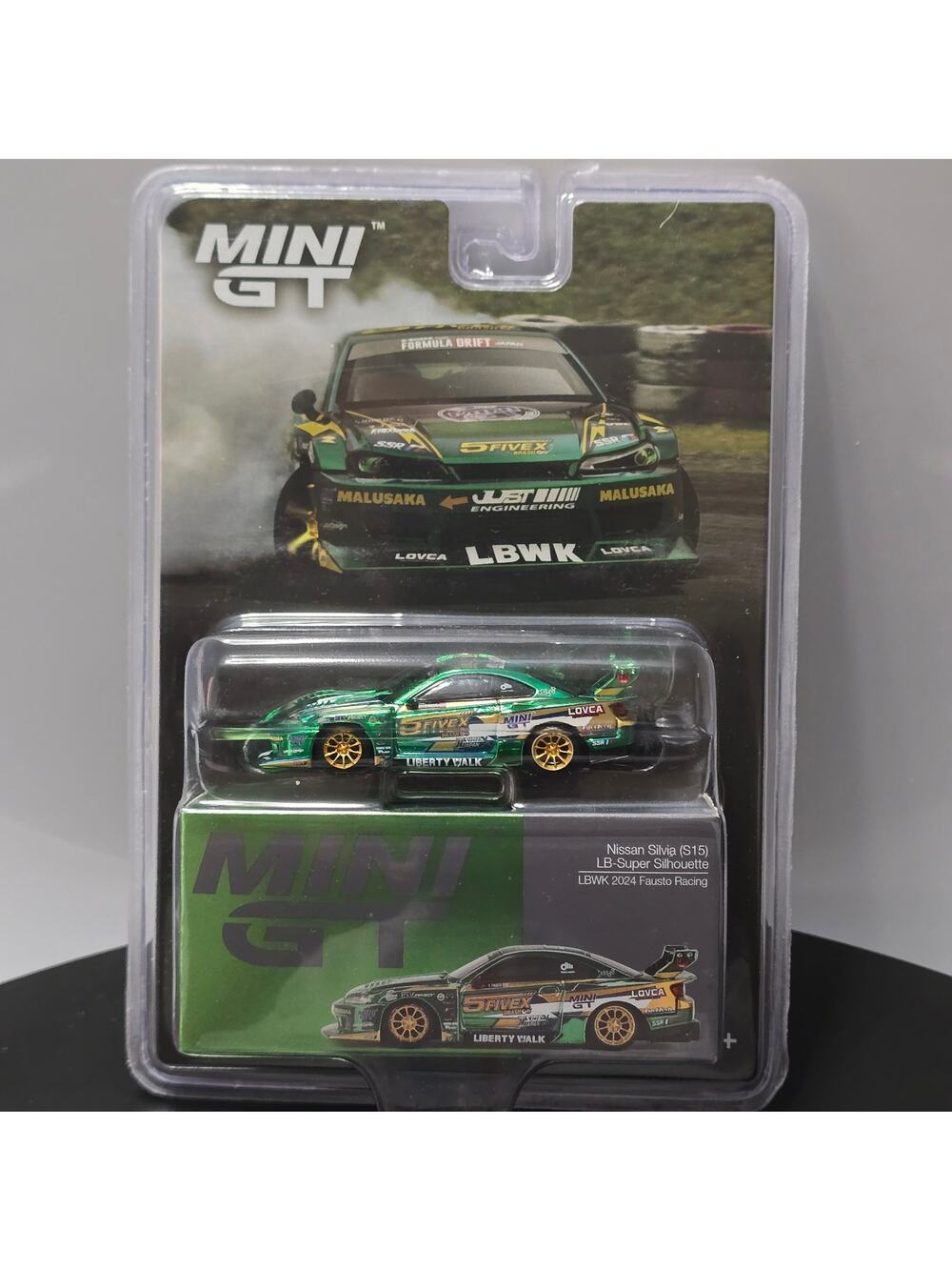 Nissan Silvia S15 LB Super Silhouette LBWK 2024 Fausto Racing Mini GT #858 1:64
